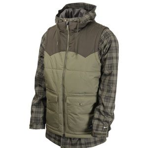 Nike SB Bellevue 3-in-1 Snowboarding 10K Jacket + Fill Down Vest